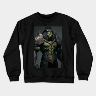 Half Orc Werewolf Crewneck Sweatshirt